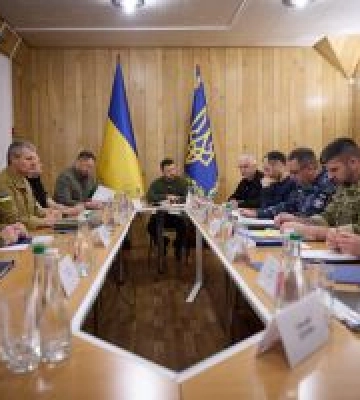 На Одещині Володимир Зеленський провів нараду щодо ситуації в регіоні