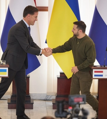 Прем&#039;єр Нідерландів приїхав в Одесу і анонсував додаткові ракети Patriot для України