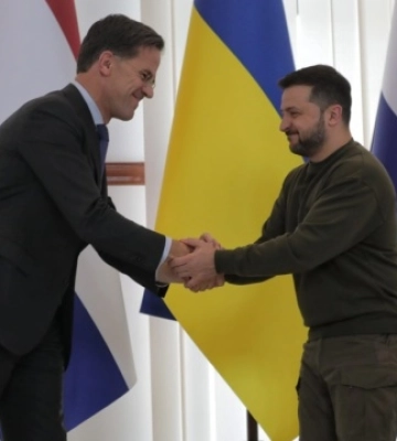 Зеленський і Рютте відвідали шпиталь в Одесі