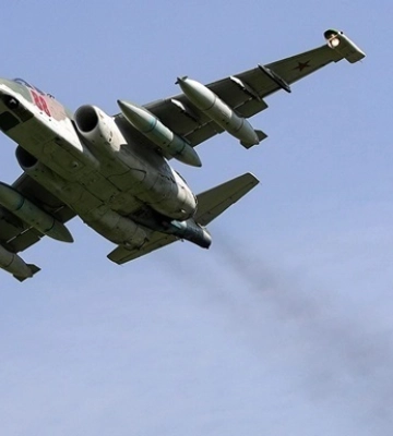 Уничтожен российский штурмовик Су-25 - Генштаб