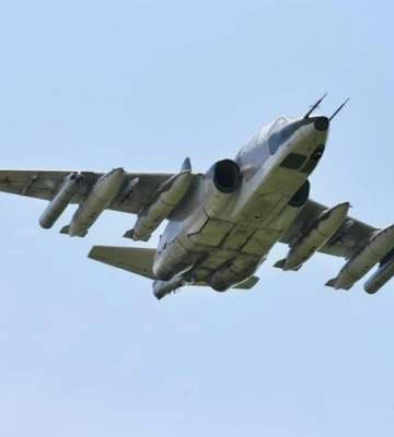 Знищено російський винищувач Су-25 - Генштаб
