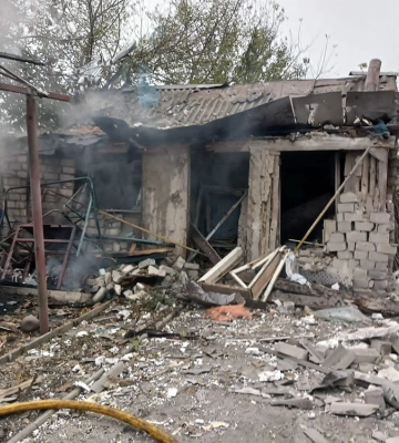 Російський обстріл спричинив пожежу в Куп’янському районі Харківщини 