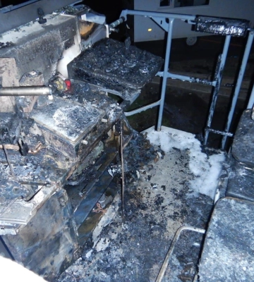 Поліція викрила групу підпалювачів, причетних до знищення дорожньої техніки у Миколаєві