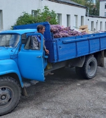 На Волині для інфекційної лікарні зібрали понад 4 тонни сільгосппродукції
