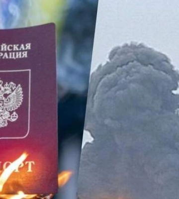 На Запоріжжі потужно знищили російський паспортний стіл