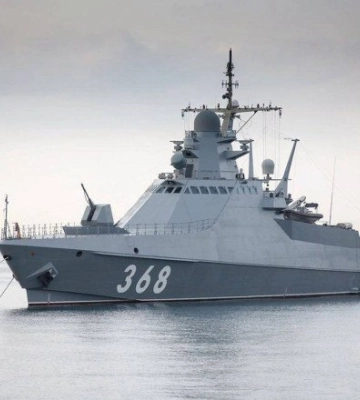 Був двічі уражений: у ВМС розповіли деталі про російський корабель &quot;Павел Державин&quot;