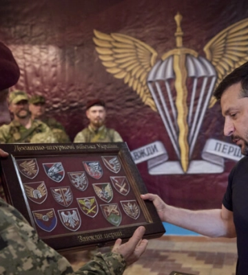 Зеленський відзначив успіхи українських десантників