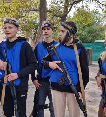 В Миколаєві відбувся Молодіжний турнір з лазертагу