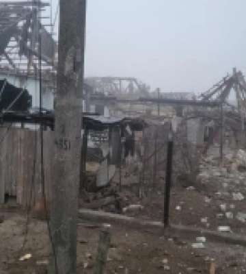 Російська армія здійснила обстріли Берислава