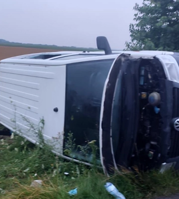 На Волині перекинувся мікроавтобус: пасажир помер, а водія, який був п’яним, посадили на 6 років
