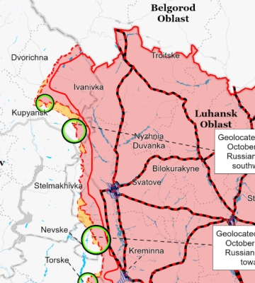 Российские военные незначительно продвинулись в сторону Харьковщины — ISW