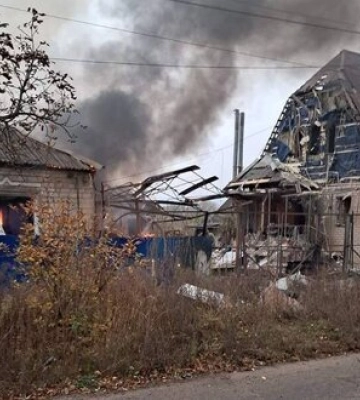 Рашисти вдарили керованою авіабомбою по Ізюмському району, двоє загиблих
