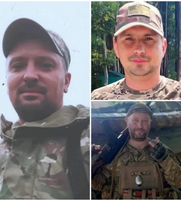 На Рівненщині попрощались з трьома земляками-військовиками, які загинули на війні