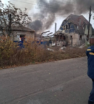 За добу населені пункти Запорізької області зазнали 176 ворожих ударів