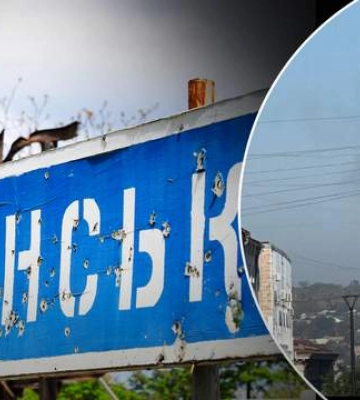 В окупованому Луганську пролунав вибух: у небо здійнявся стовп чорного диму