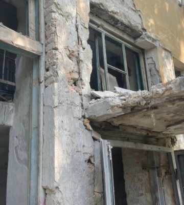 Після потужного вибуху в деяких районах Херсона зникло електропостачання