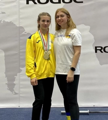 Полтавська спортсменка стала чемпіонкою Європи з пауерліфтингу