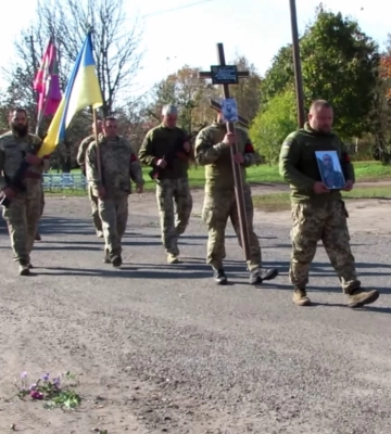 На Сумщині попрощалися із прикордонником, який загинув на Краснопільщині