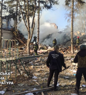 Масштабний “приліт” на Харківщині: майже повністю зруйновано школу 