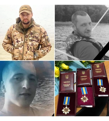 Нагородили воїнів з Полісся, які загинули в один день