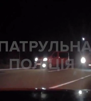На Волині п&#039;яний водій влаштував перегони з патрульними. Відео