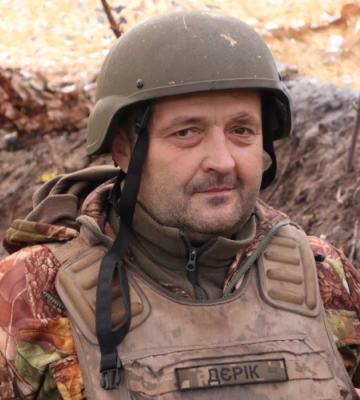 У лавах волинської тероборони служить директор школи на псевдо «Дєрік»