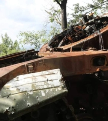 Під Бахмутом Сили оборони знищили три танки та особовий склад росіян