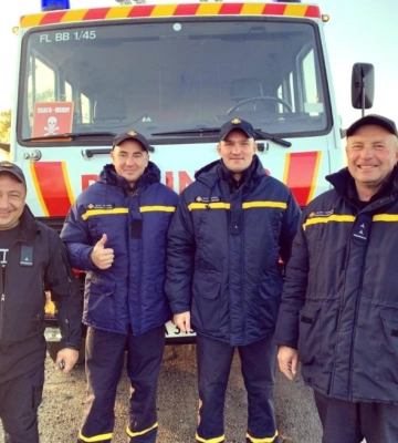 Кропивницькі піротехніки та медикиня вирушили на Донеччину