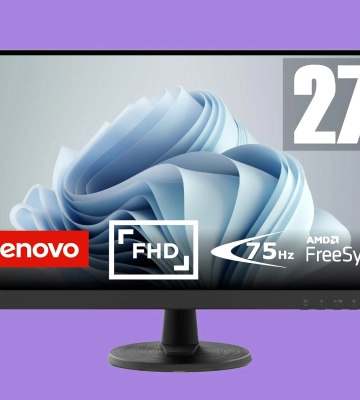Lenovo D27-45 на Amazon: 27-дюймовий монітор із частотою оновлення 75 Гц і знижкою 70 євро