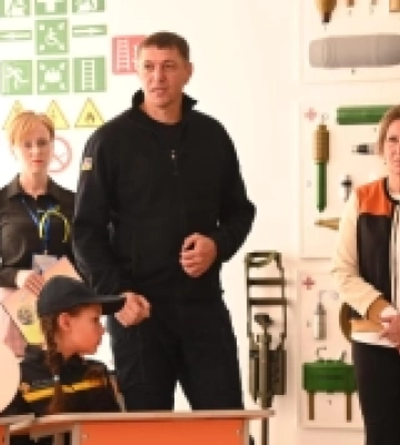 У ліцеї на Рівненщині облаштували безпековий простір