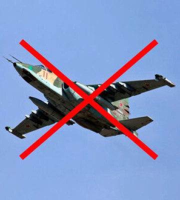 Сили оборони на Запоріжжі знищили російський Су-25