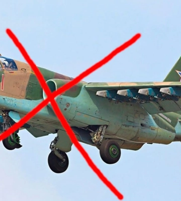 На Запорізькому напрямку Сили оборони знищили російський Су-25