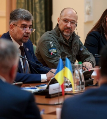 Шмыгаль: Украина и Румыния выходят на качественно новый уровень сотрудничества. Наиболее перспективные – четыре направления