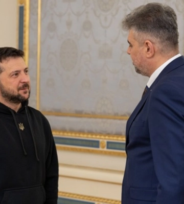 Зеленский встретился с премьером Румынии
