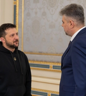 Зеленский встретился с премьером Румынии