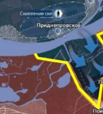 Морпехи ВСУ прорвали российскую оборону на левобережье Херсонщины