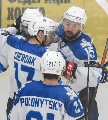 «Сокіл» здолав «Дніпро» в чемпіонаті України з хокею