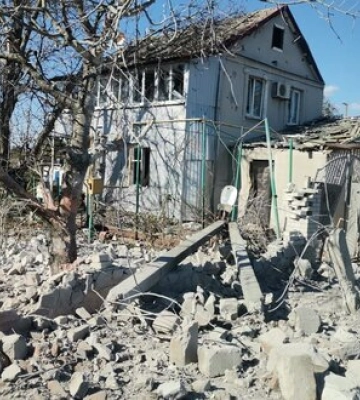 Российские военные в течение суток нанесли удары по 21 населенному пункту Запорожской области. ФОТО