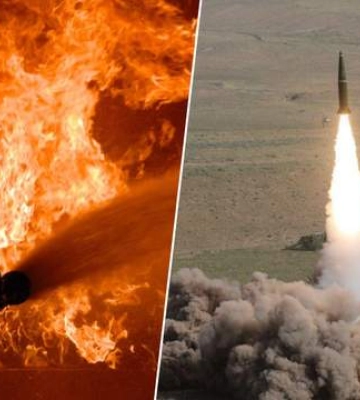 Росіяни атакують ракетами схід та південь України, у Кривому Розі пролунали вибухи