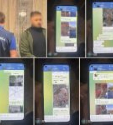 СБУ затримала агента фсб, який коригував удари росіян по Харкову (Скріни з телефону)