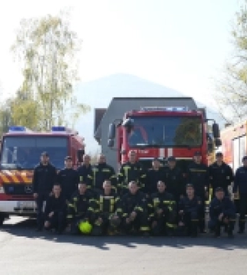 У Тячеві рятувальники провели масштабні навчання на текстильному підприємстві