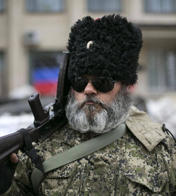 Символ &quot;Русской весны&quot;: под Запорожьем погиб пророссийский боевик &quot;казак Бабай&quot;, — росСМИ