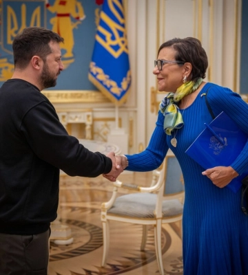 Зеленський зустрівся зі спецпредставницею США Пріцкер: які питання обговорили