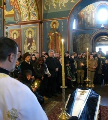 У Києві попрощалися з командиром підрозділу 72-ї бригади Чорних Запорожців Сергієм Іконніковим