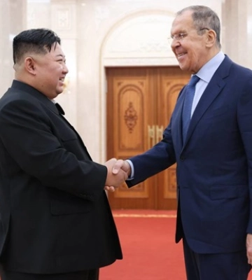 Лавров провел встречу с Ким Чен Ыном