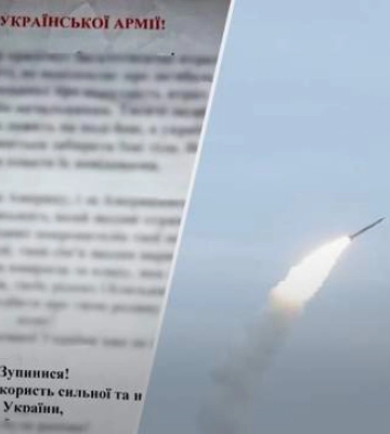 В Херсонскую область прилетел российский снаряд с агитационными открытками