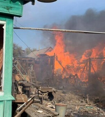 Російські окупанти обстріляли Вовчанськ на Харківщині