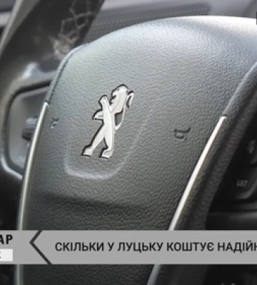 За скільки на Луцькому автобазарі можна купити Peugeot (відео)