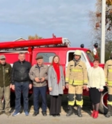 У селі на Волині відкрили новий пожежний підрозділ
