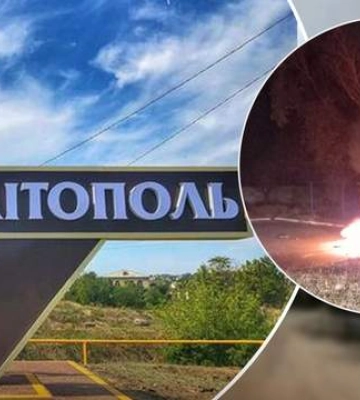 В Мелитополе взорвали авто с оккупантами: &quot;горящее&quot; видео и детали от Федорова